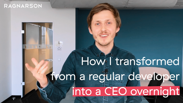 How I transformed from a regular developer into a CEO of 30 people company overnight