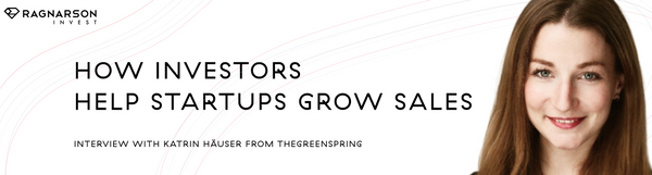 How Investors Help Startups Grow Sales