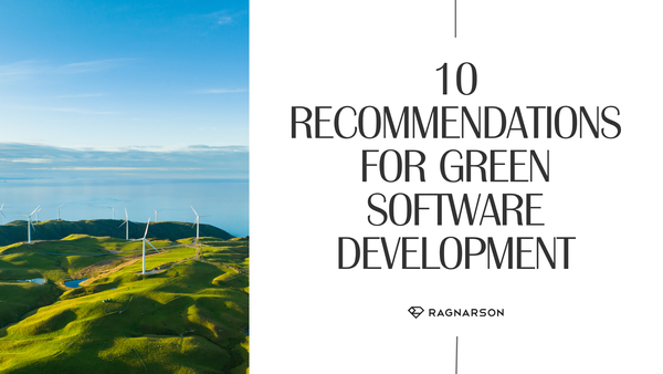 10 recommendations for green software development