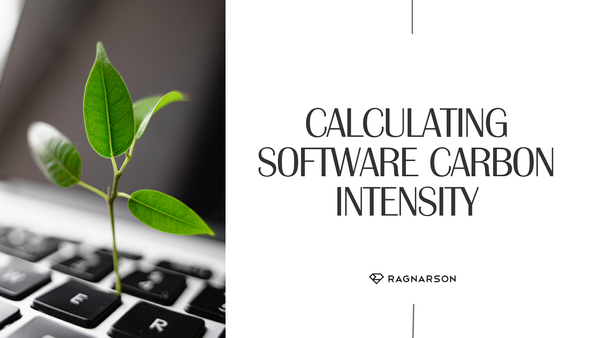 Calculating software carbon intensity